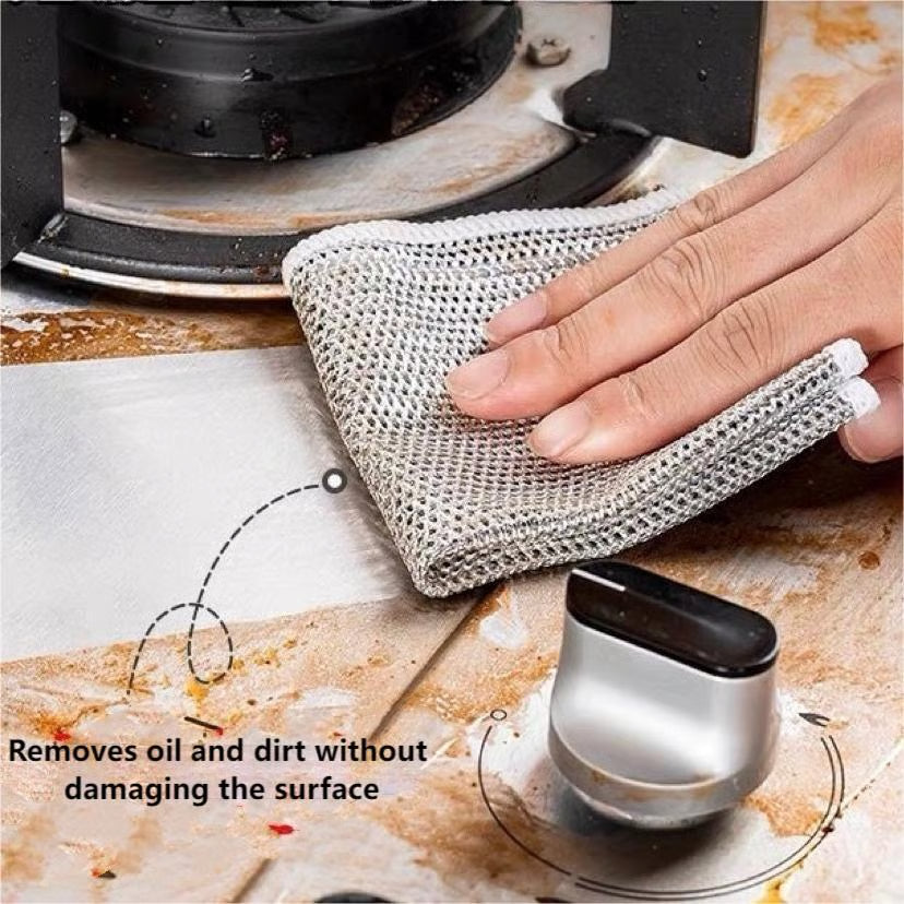 Multipurpose Wire Dishwashing Cleaning Rag (Pack of 10) BUY 10 GET 10 FREE