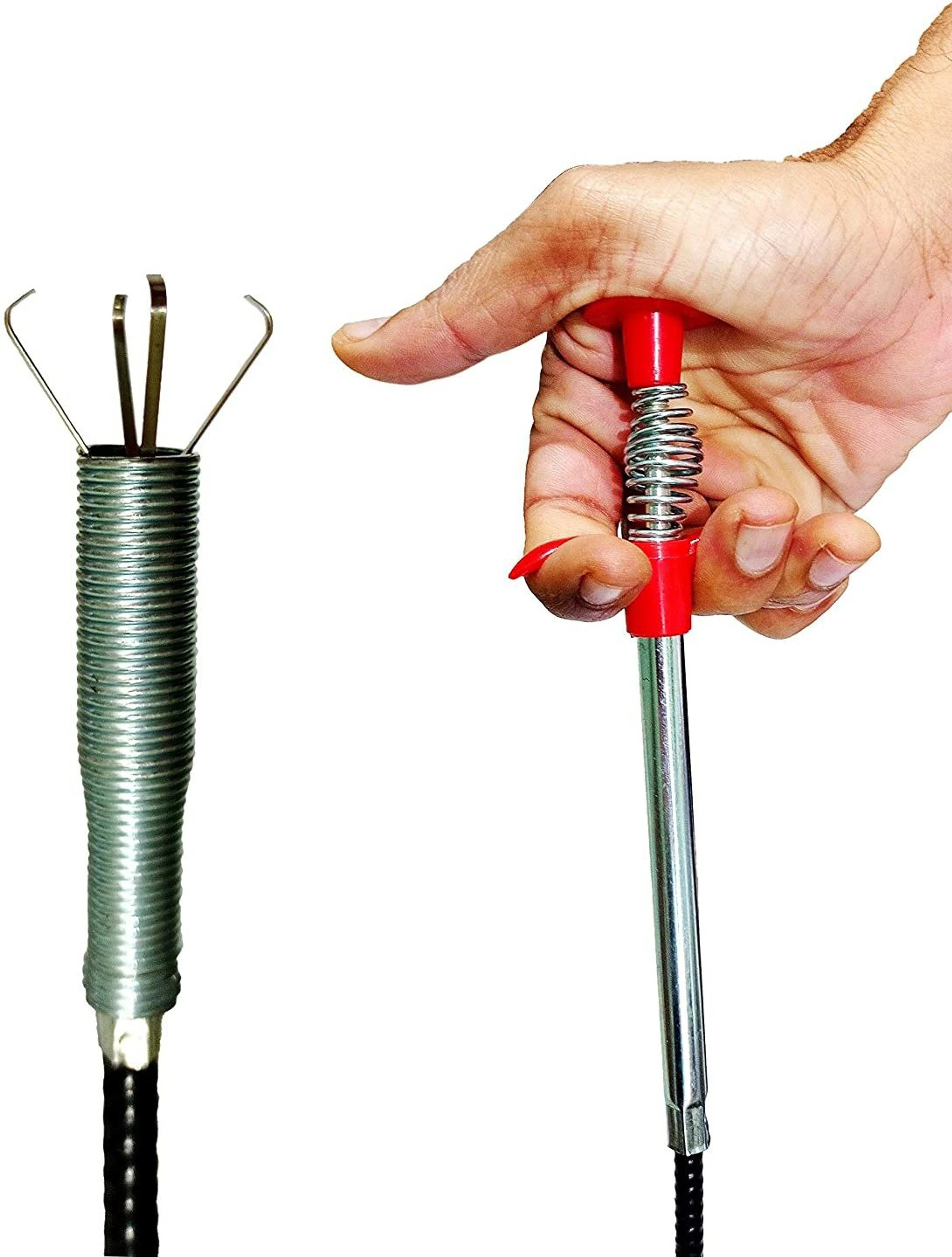 Multi Purpose Drain Cleaner Plunger Sink Unclog Tool