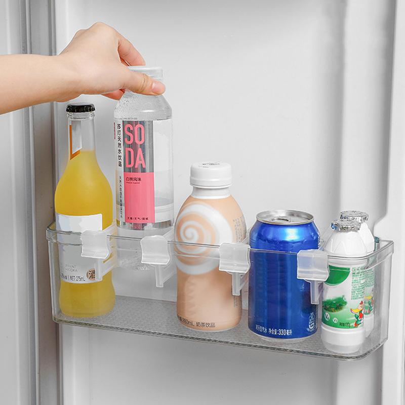 Fridge Organizer Divider Clip - in use