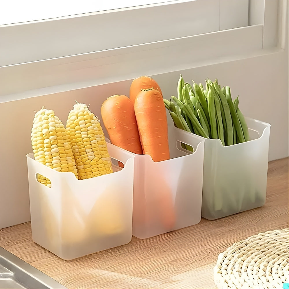 Refrigerator Organizer Bins for Fridge Shelves & Door - close up view