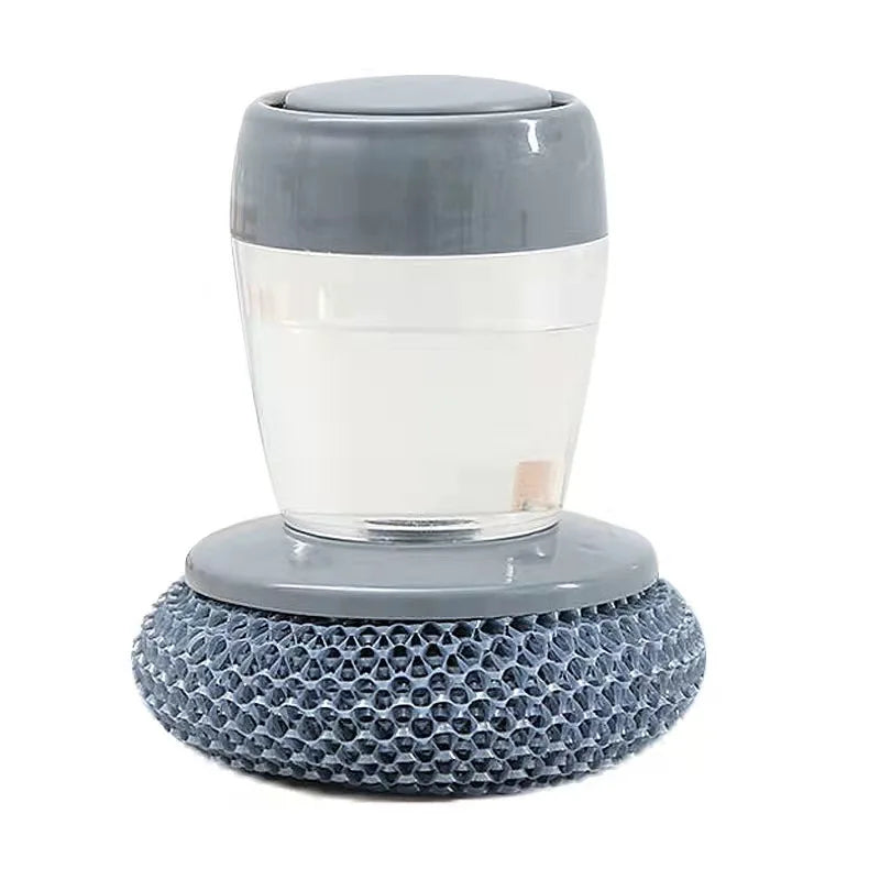 2 in 1 Liquid Soap Dispensing Palm Brush - color options