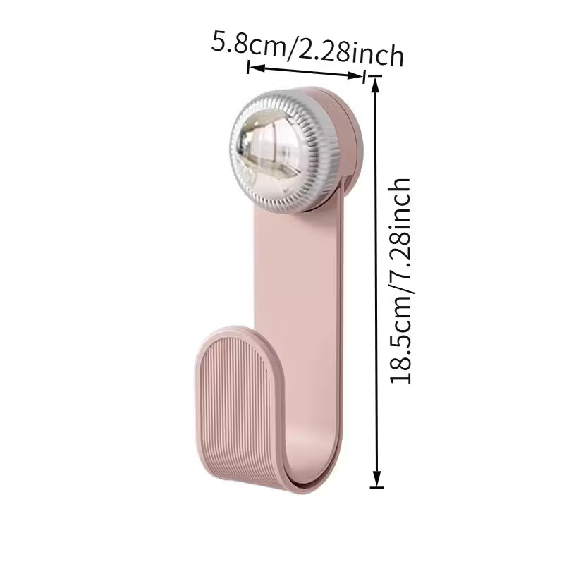 Multi-Purpose Suction Hook & Pot Lid Holder - product dimensions