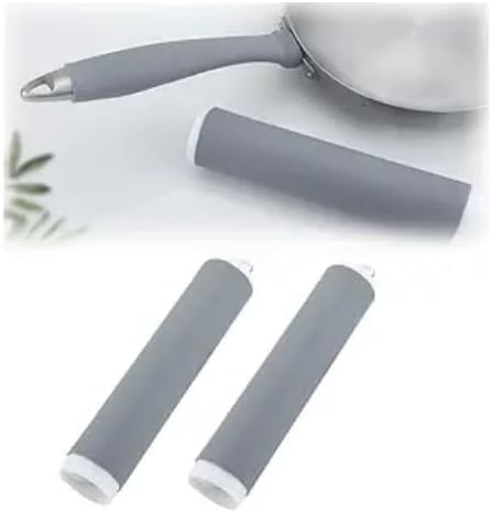 Heat Resistant Silicone Pan Handle Cover - in use