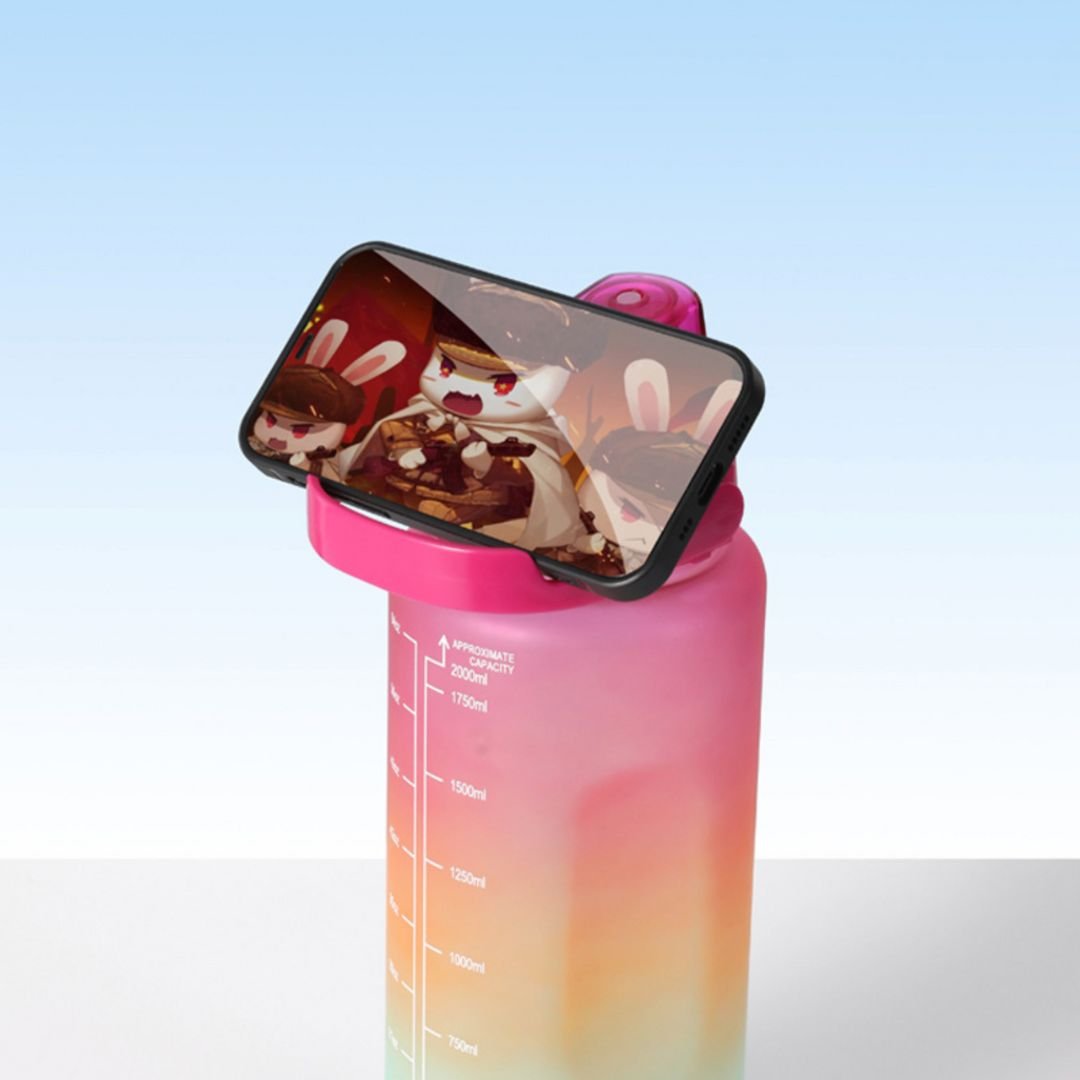 Motivational Water Bottle With Time Marker - product details