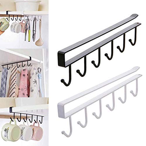 Under Shelf Hanging Hooks Organizer Rack - product dimensions