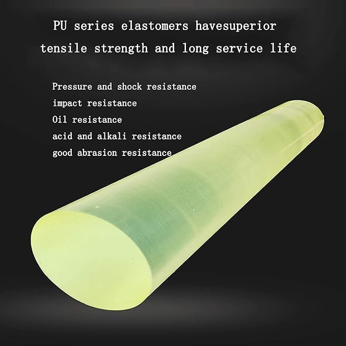PU Rubber Self-Defense Rod Durable & Flexible Training Tool for Martial Arts Walking Stick