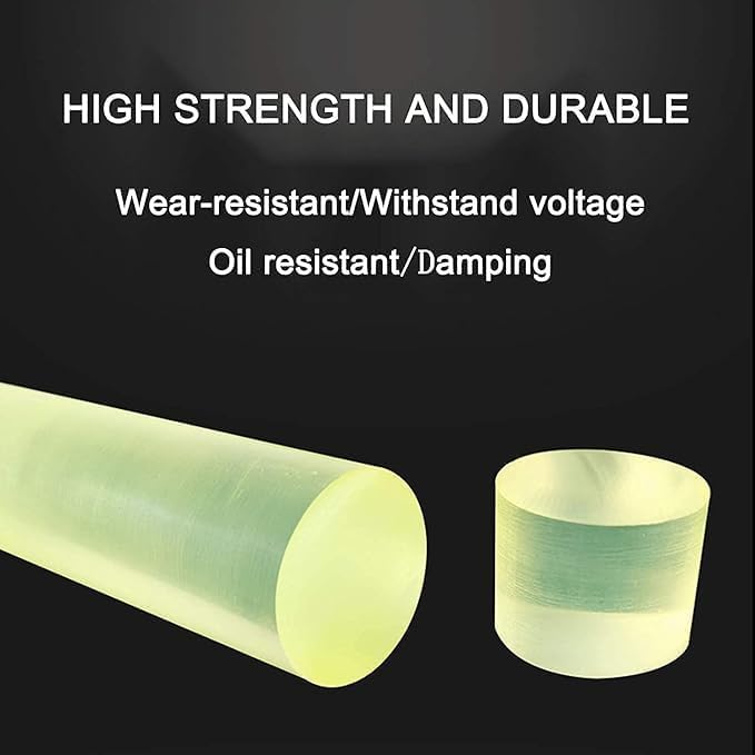 PU Rubber Self-Defense Rod Durable & Flexible Training Tool for Martial Arts Walking Stick