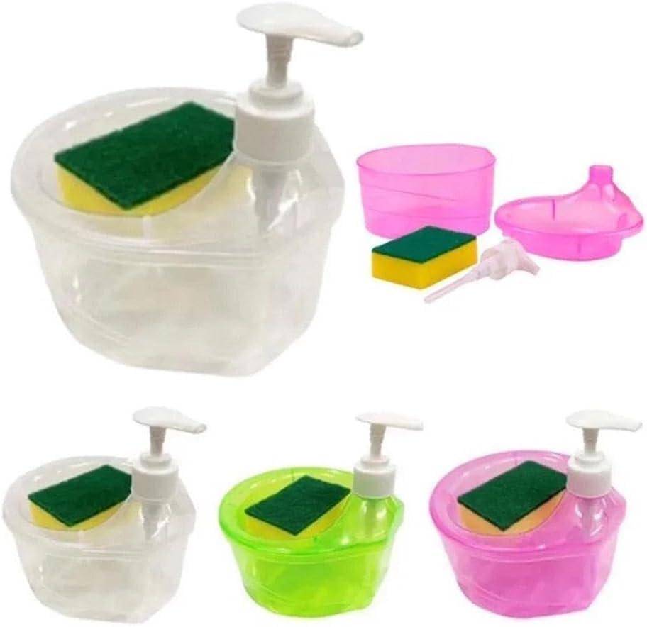 Double Layer 2 in 1 Liquid soap Dispenser - product dimensions