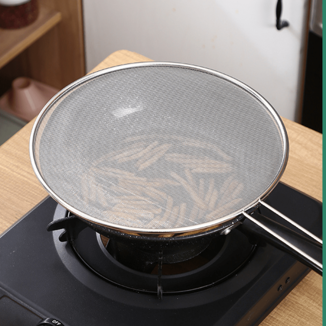 Fine Mesh Stainless Steel Oil Splash Guard - product details