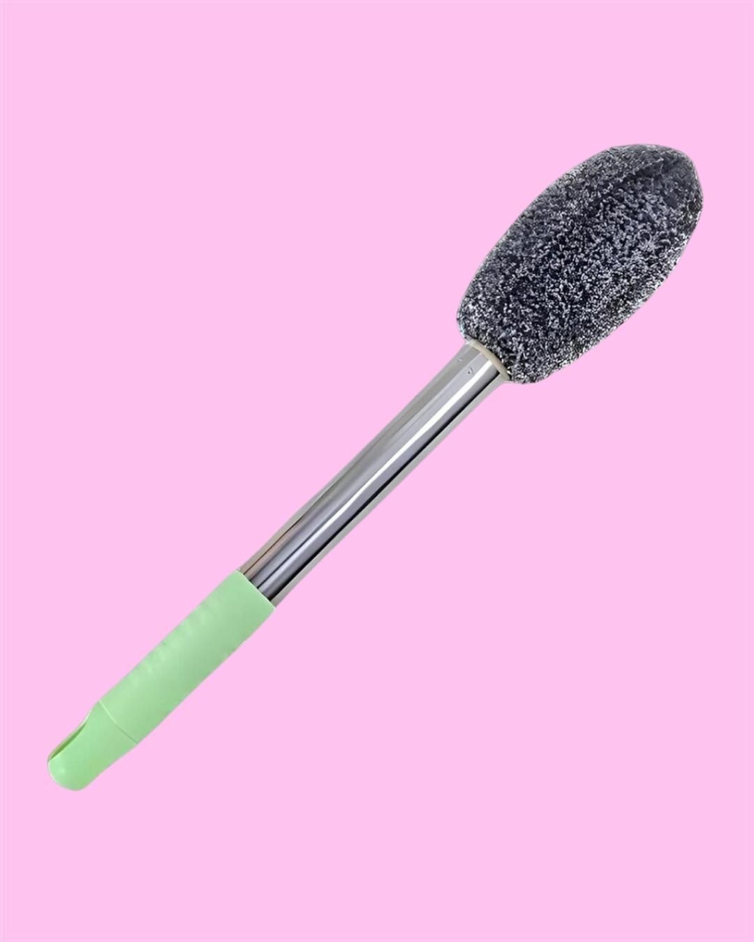 Bottle Jar Toilet Cleaner Brush Scrubber - front view