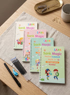 Magic Practice Copybook (4 books + 10 refill + 1 pen + 1 grip)