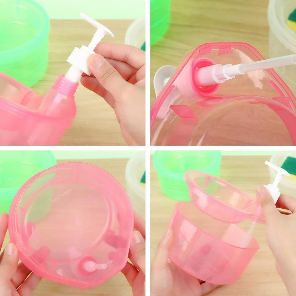 Double Layer 2 in 1 Liquid soap Dispenser - packaging