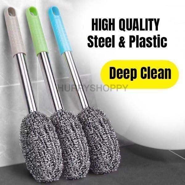Bottle Jar Toilet Cleaner Brush Scrubber - product dimensions
