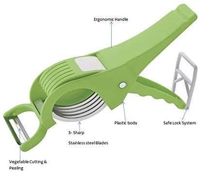 2 in 1 Vegetable Cutter with Peeler - product details