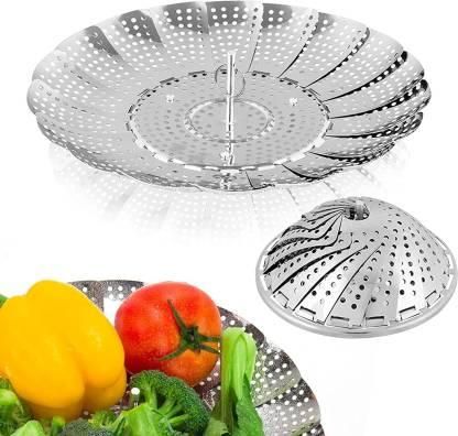 Stainless Steel Folding Steamer Basket - product details