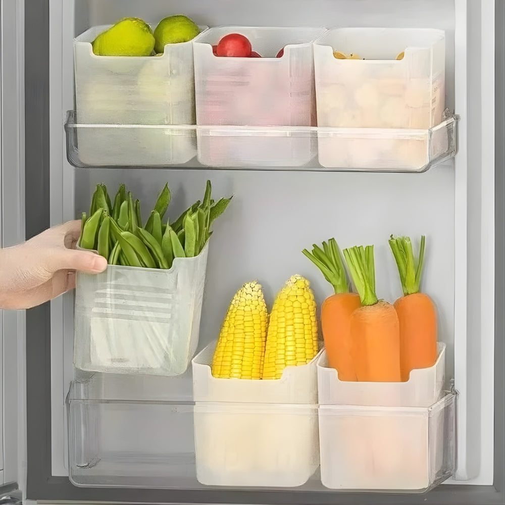 Refrigerator Organizer Bins for Fridge Shelves & Door - color options