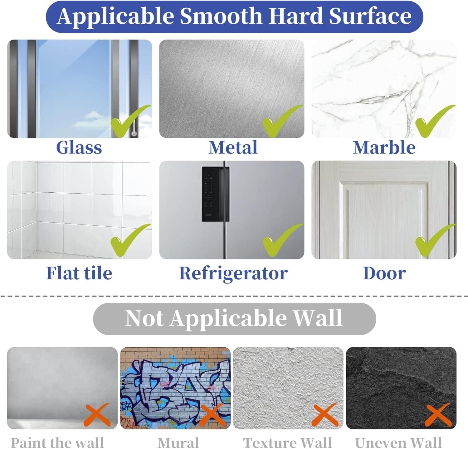 Adhesive Wall Hooks – Nail-Free Transparent Waterproof Hooks for Kitchen & Bathroom