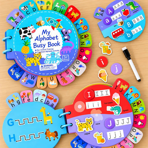 Creative Alphabet Busy Book for Kids