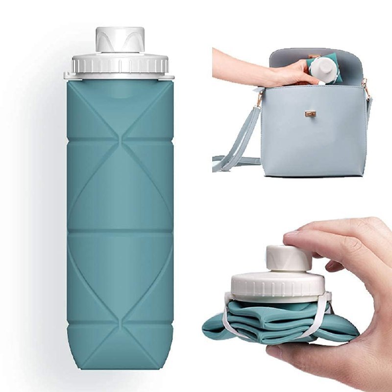 Foldable Silicone Water Bottle 660ml