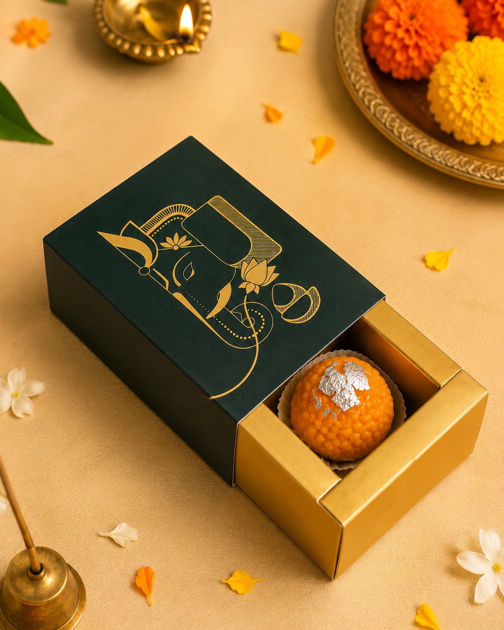 Motichoor Laddu Soy Scented Candle