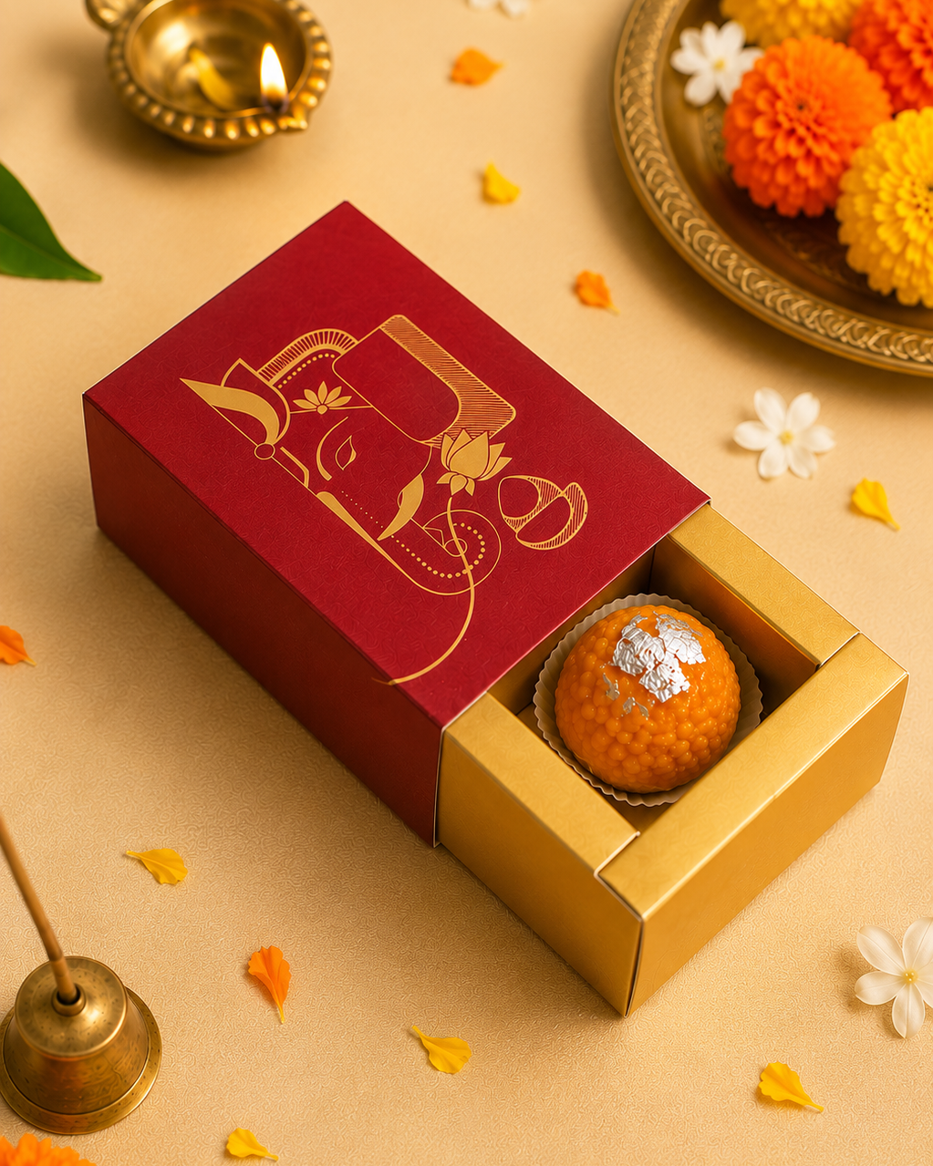 Motichoor Laddu Soy Scented Candle