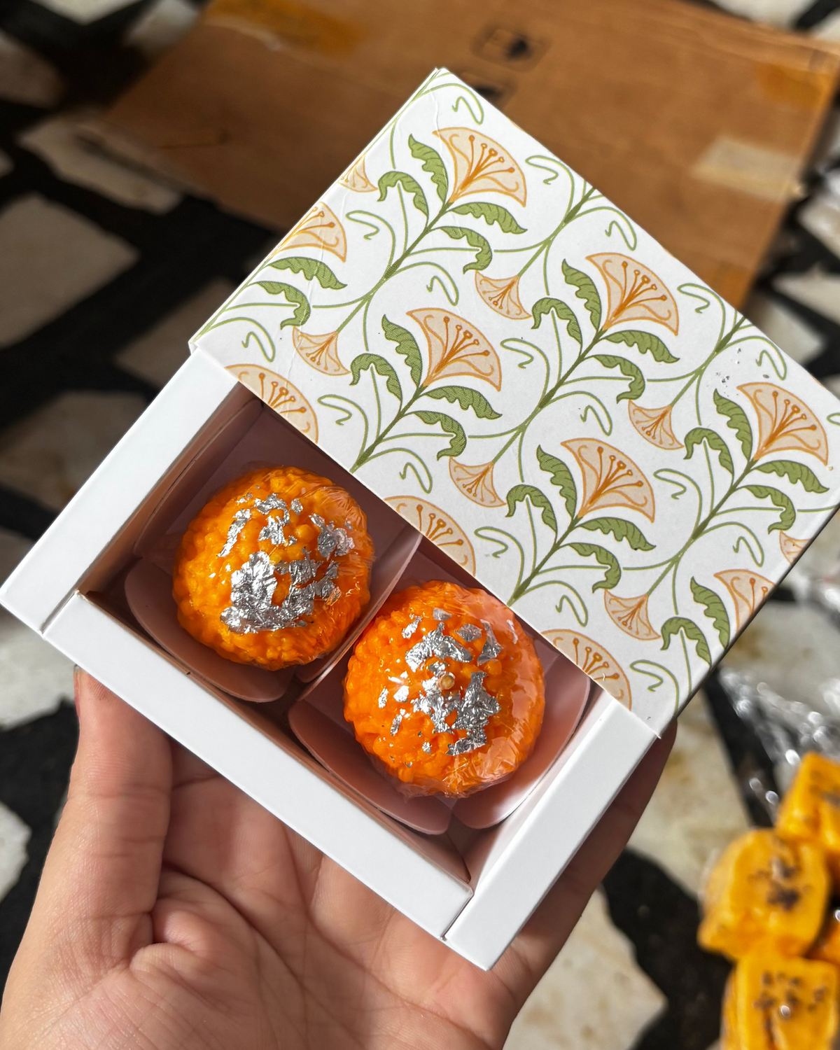 Motichoor Laddu Soy Scented Candle