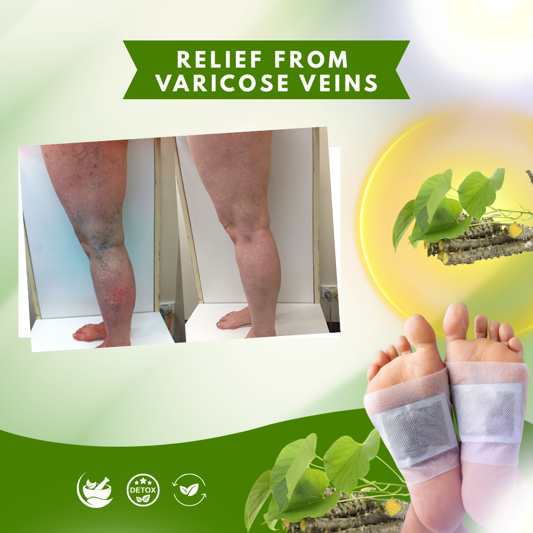 Cleansing Foot pads Toxins Stress Relief (10 Patches)