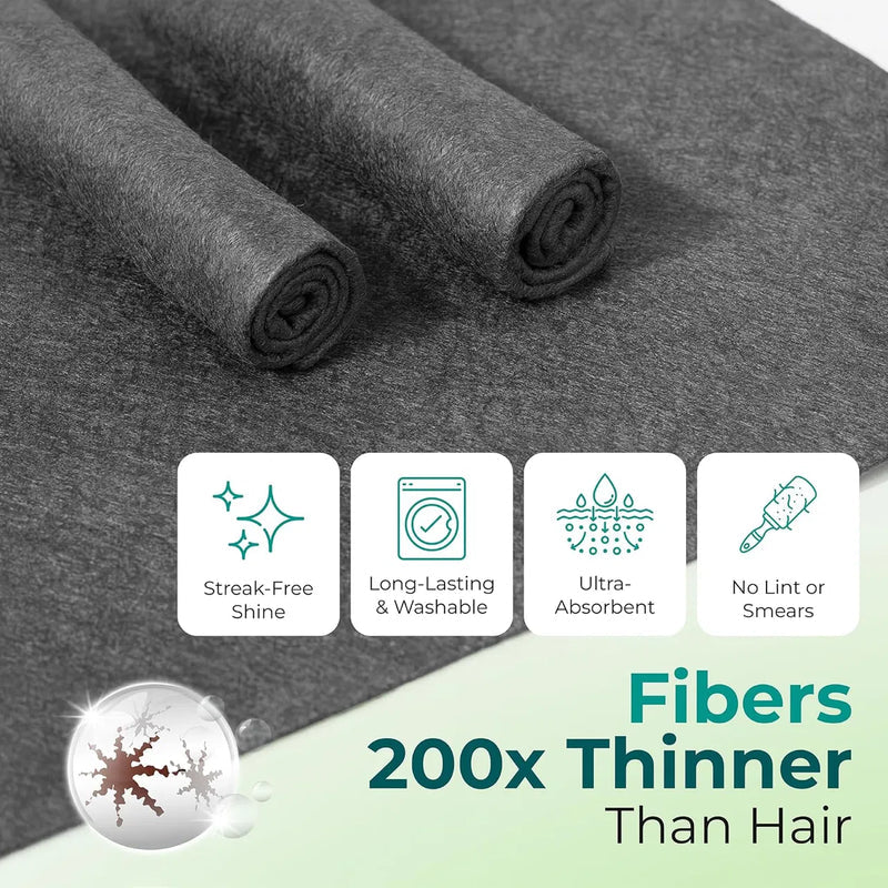 Magic Cleaning Cloth – Thickened Microfiber Reusable Kitchen & Home Cleaning Cloths (Set of 3)