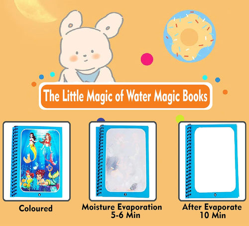 Magic Water Coloring Book for Kids
