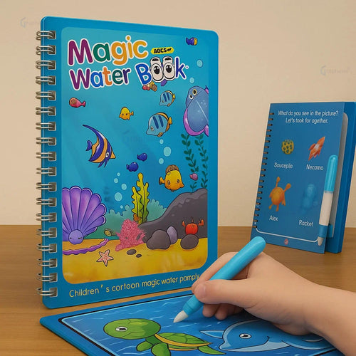 Magic Water Coloring Book for Kids