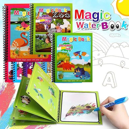 Magic Water Coloring Book for Kids