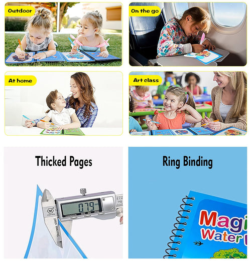 Magic Water Coloring Book for Kids