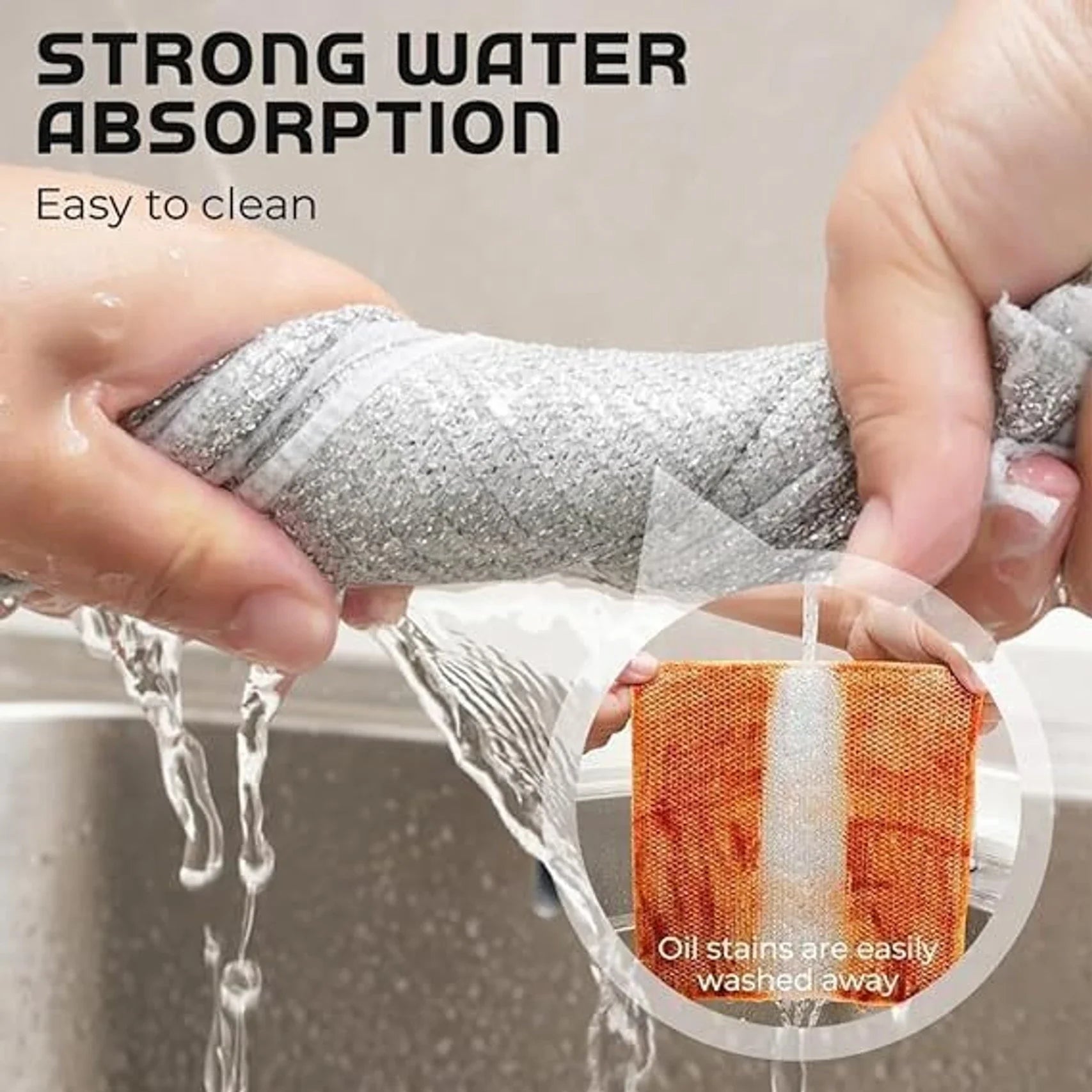 Multipurpose Wire Dishwashing Cleaning Rag (Pack of 10) BUY 10 GET 10 FREE