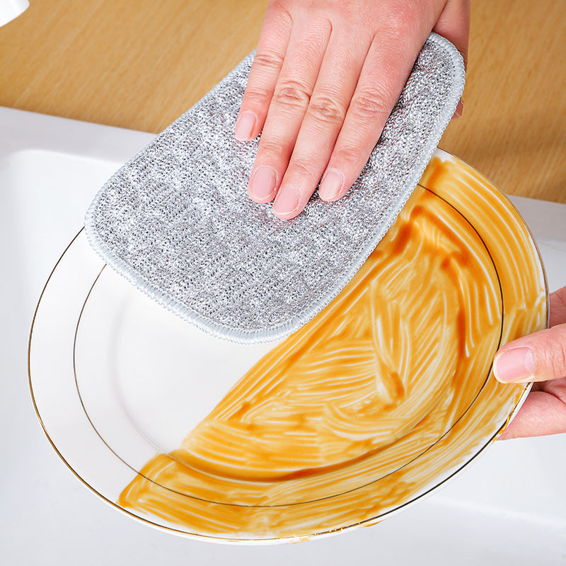 Scratch-Free Steel Sponge - product dimensions