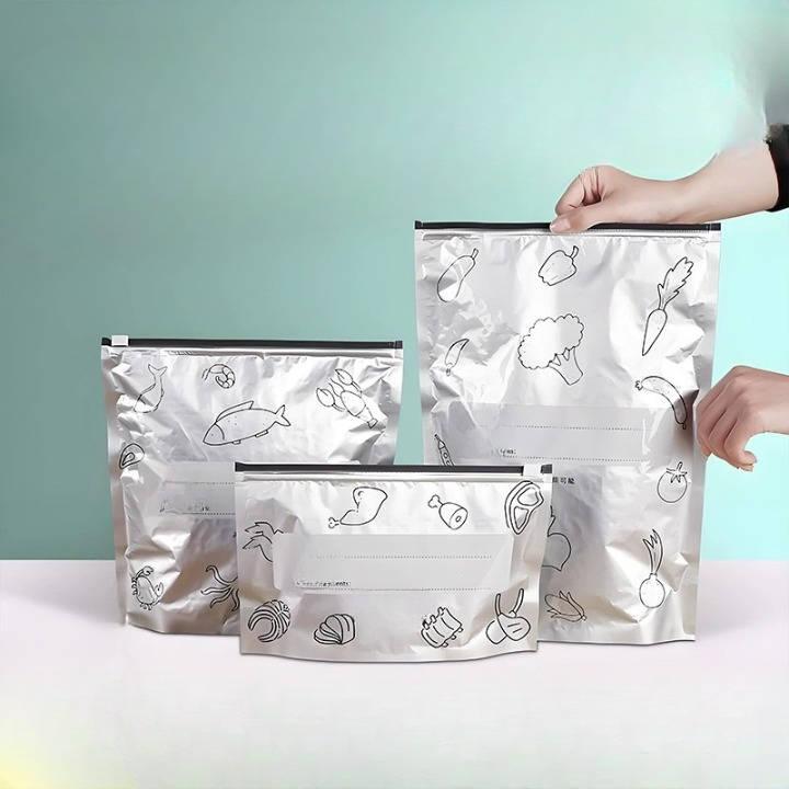 Aluminium Foil Food Storage Bags Set - product details