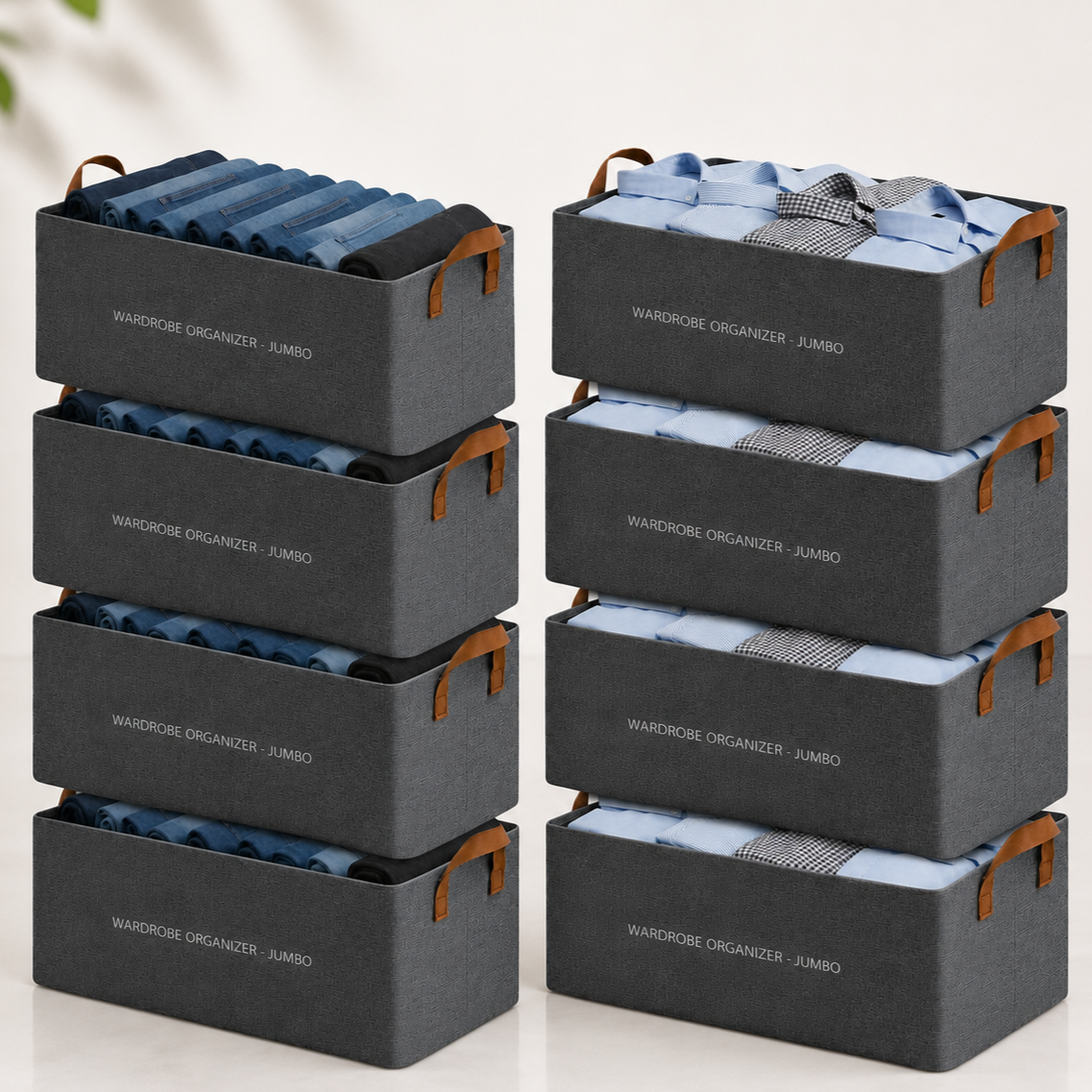 Premium Foldable Wardrobe Organizer