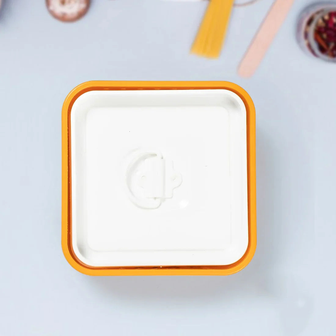 Paneer Maker Mould – Square Tofu Press with Perforated Base for Homemade Paneer & Sprouts