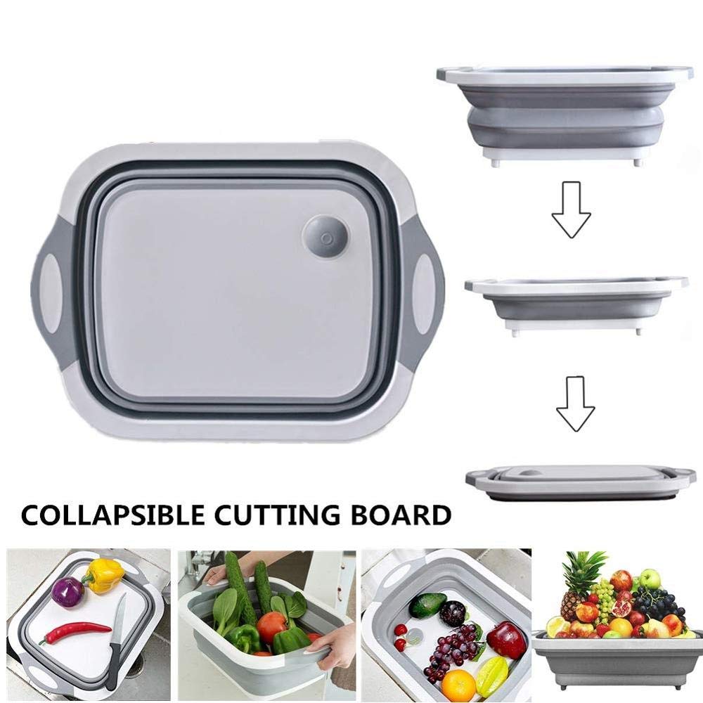 Multifunctional Silicon Kitchen Foldable Chopping Board - packaging