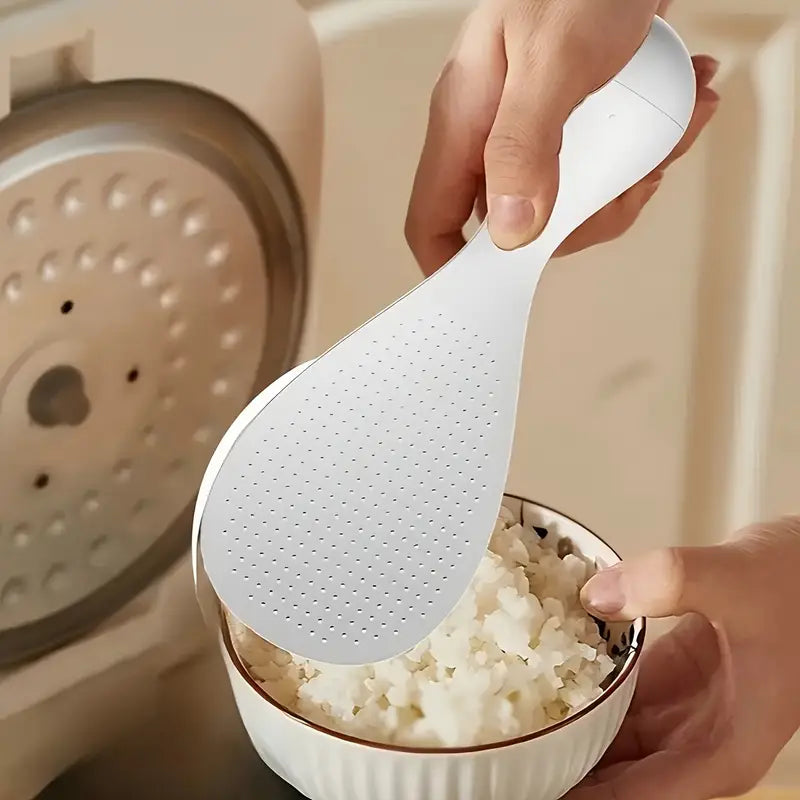 Self-Standing Non-Stick Rice Serving Spoon - front view