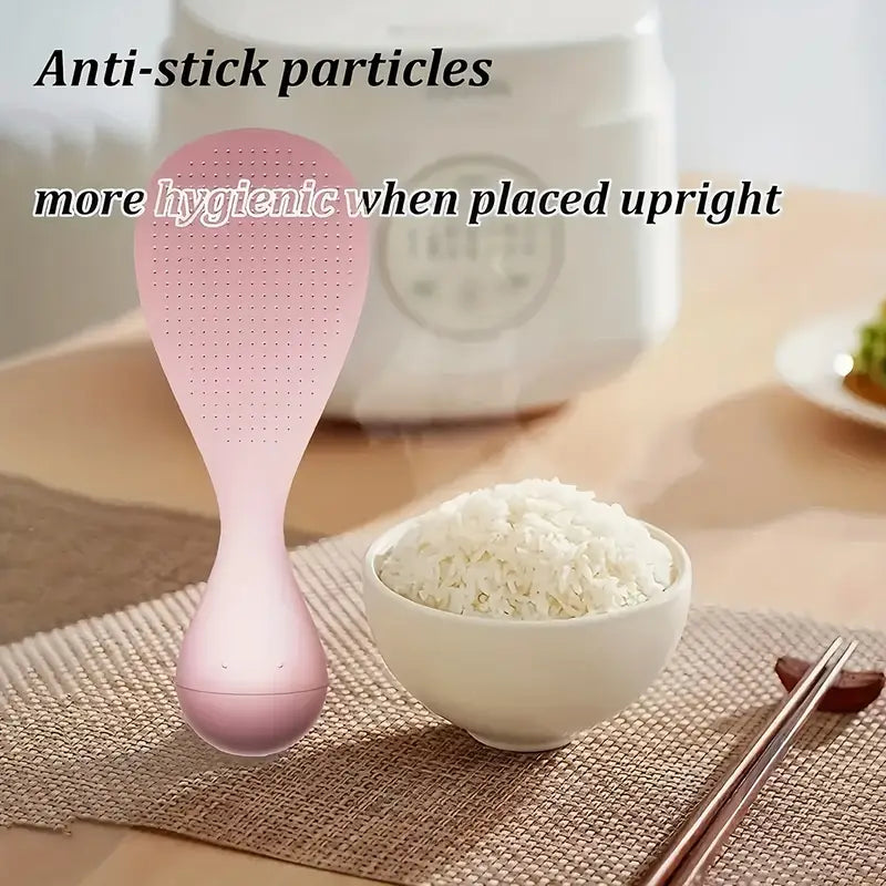 Self-Standing Non-Stick Rice Serving Spoon - color options