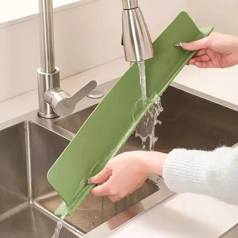 Anti-Splash Sink Guard for Kitchen Countertop - complete set