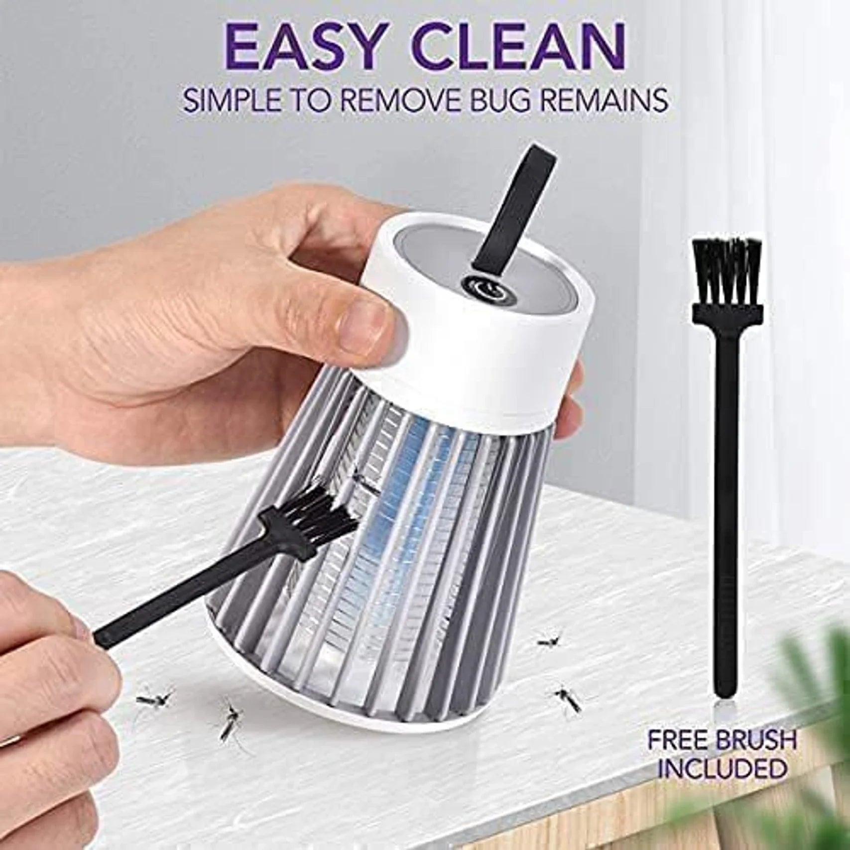 USB Mosquito Killer Lamp UV LED Insect Zapper for Indoor & Outdoor