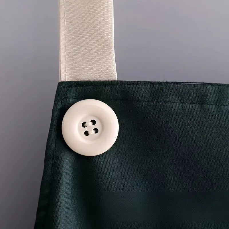 Waterproof Apron - Adjustable strips - close up view