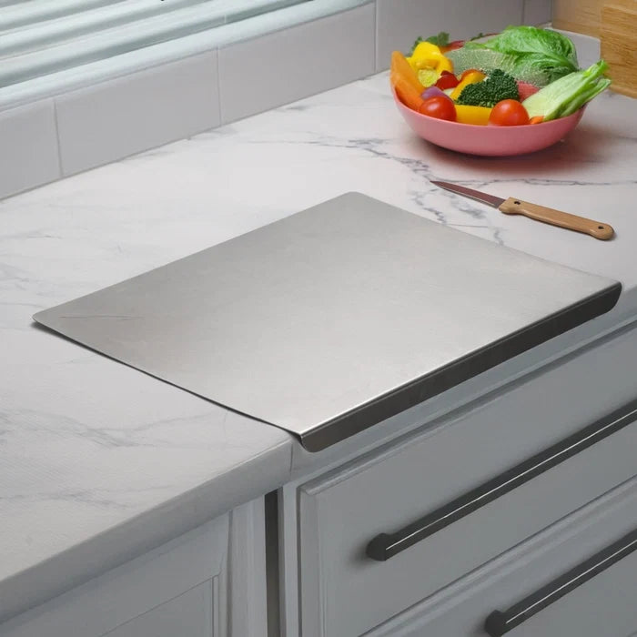 Stainless Steel Counter Top Chopping Board - color options