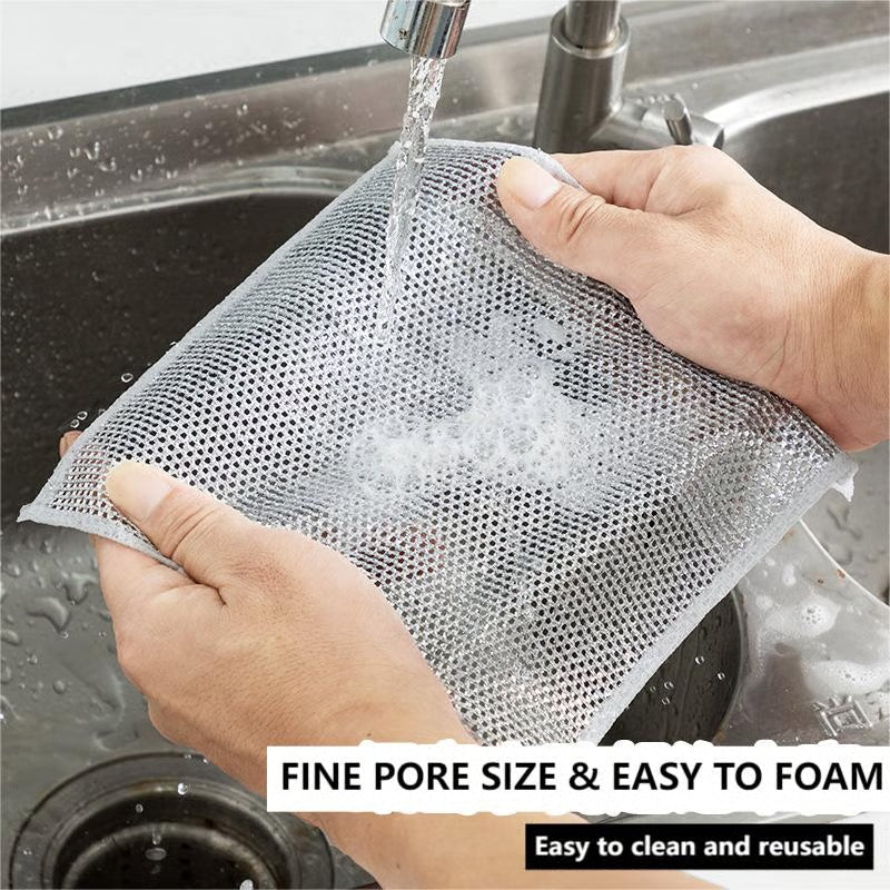 Multipurpose Wire Dishwashing Cleaning Rag (Pack of 10) BUY 10 GET 10 FREE