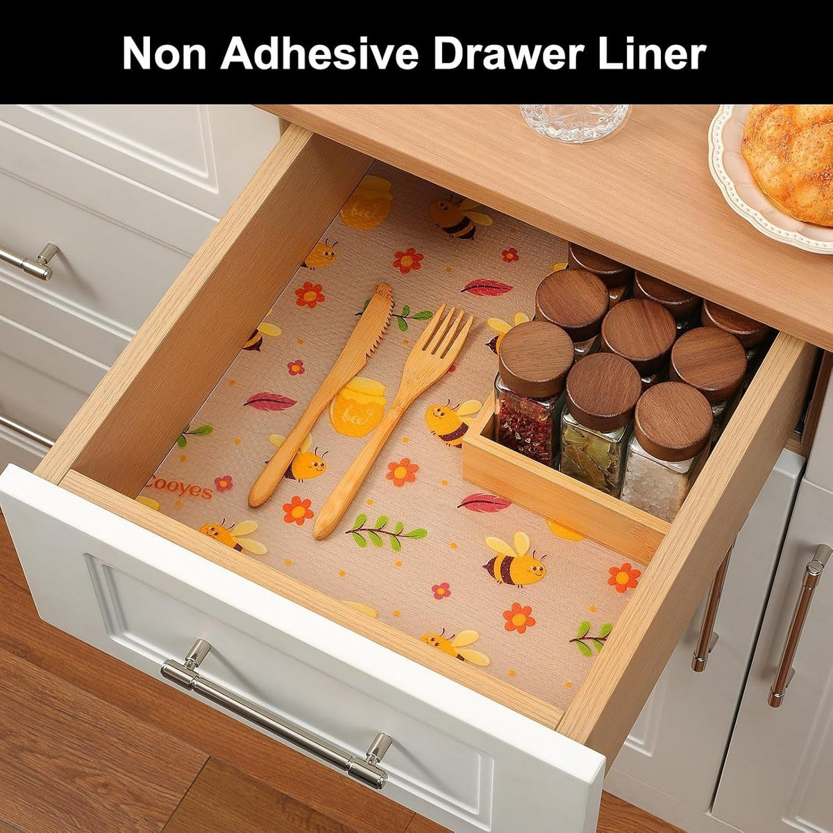 Anti-Slip Waterproof Cabinet & Drawer Liner (125*45 CMS) - packaging