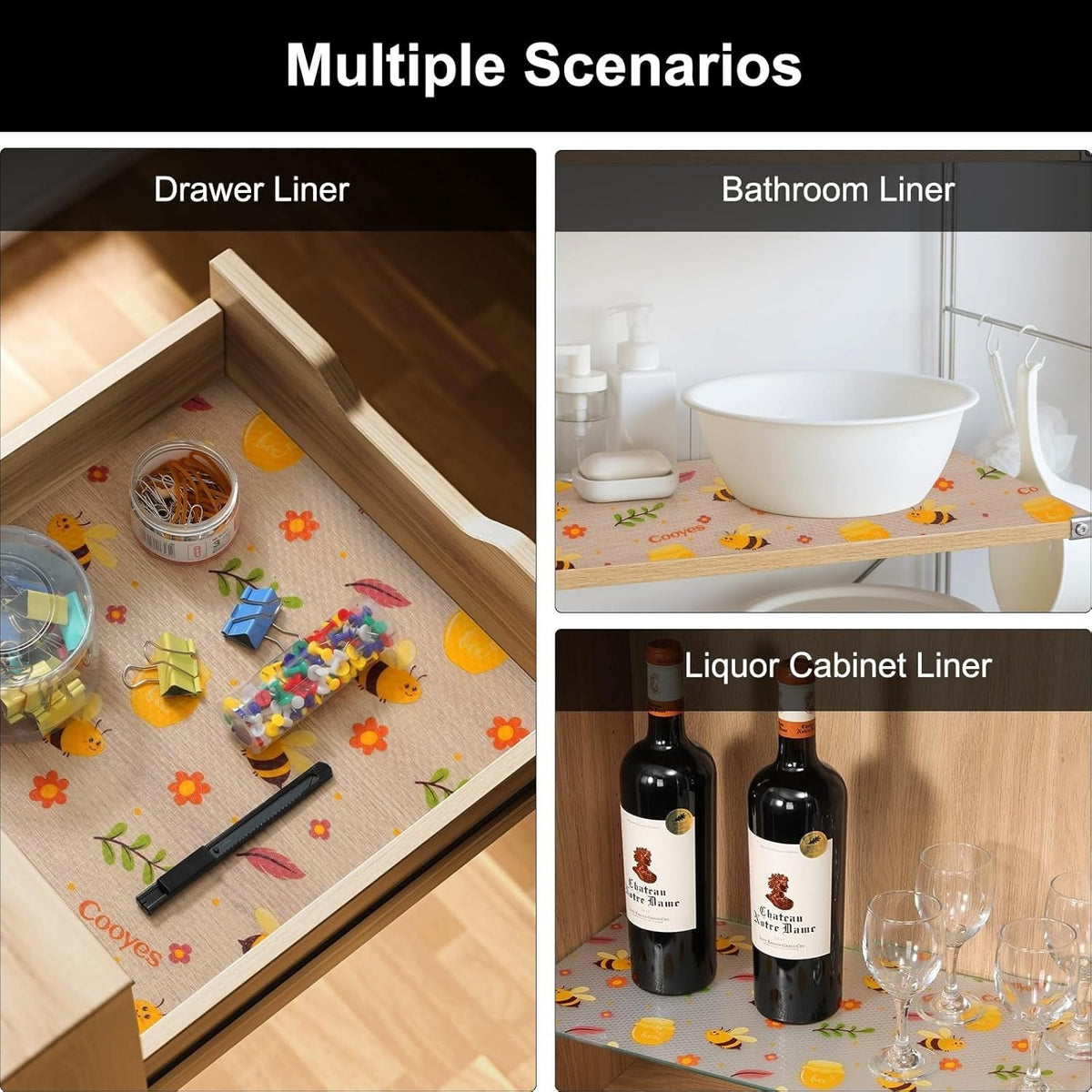 Anti-Slip Waterproof Cabinet & Drawer Liner (125*45 CMS) - product details