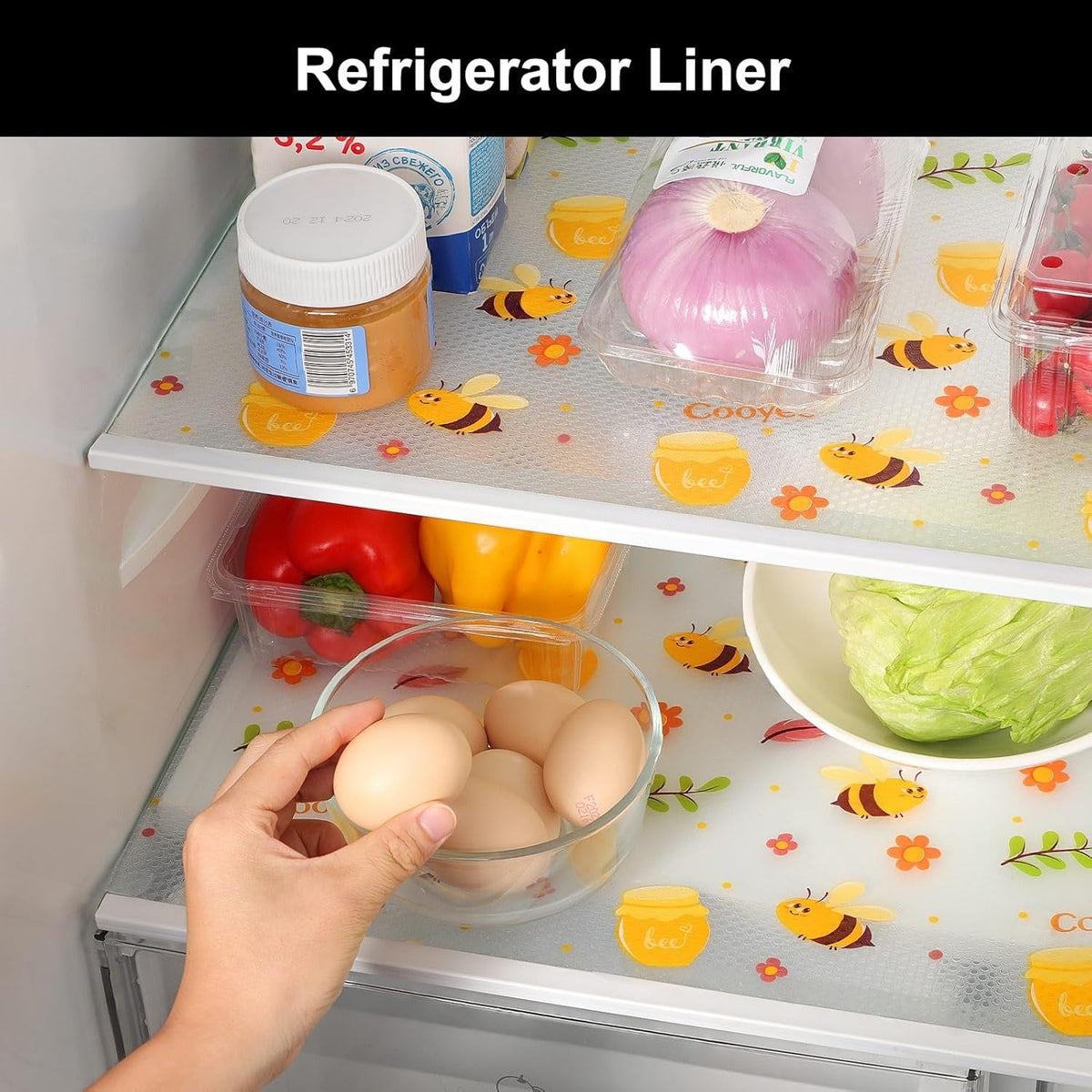 Anti-Slip Waterproof Cabinet & Drawer Liner (125*45 CMS) - product dimensions