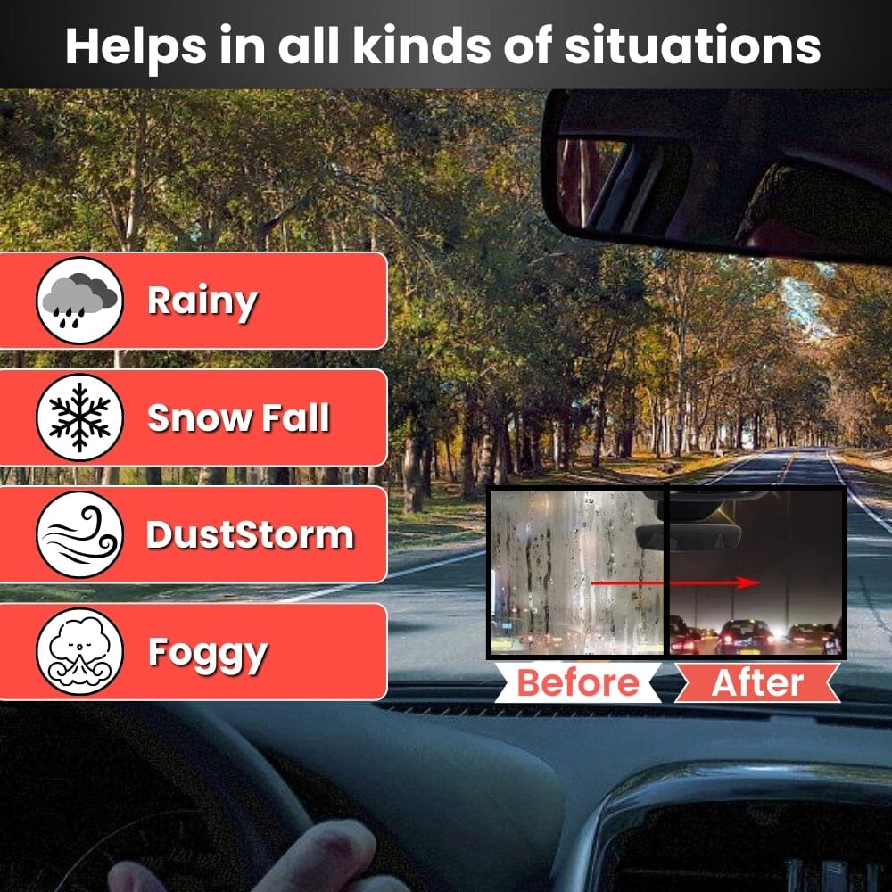 Instant Clear Car Glass Cleaner (Buy 1 Get 1 FREE ) Freedom Sale 🔥