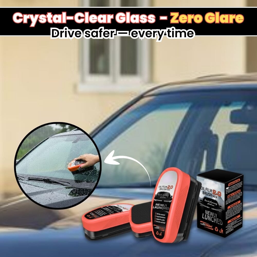 Instant Clear Car Glass Cleaner (Buy 1 Get 1 FREE ) Freedom Sale 🔥